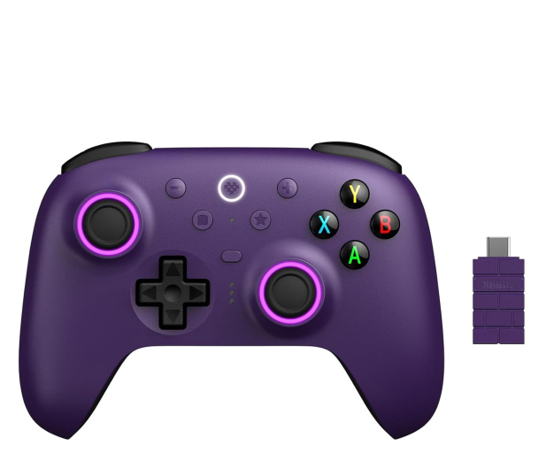 8BitDo Ultimate 2 Wireless 2.4G Purple - 1331367 - zdjęcie 2